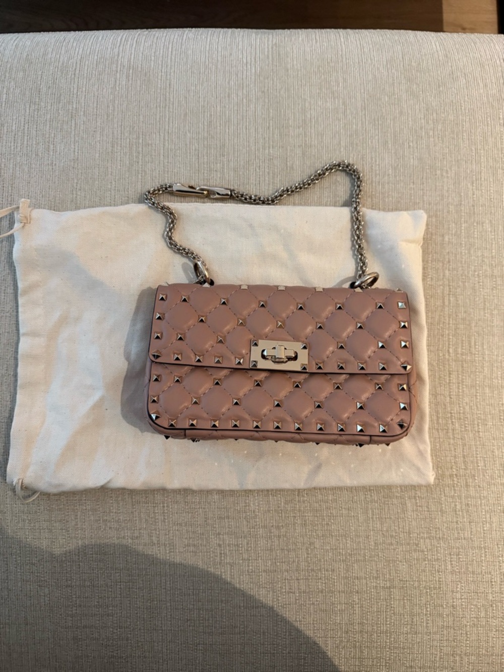 Valentino Garavani Small Rockstud Shoulder Bag